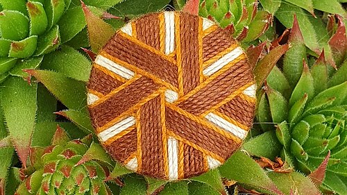 Ein Windradknopf