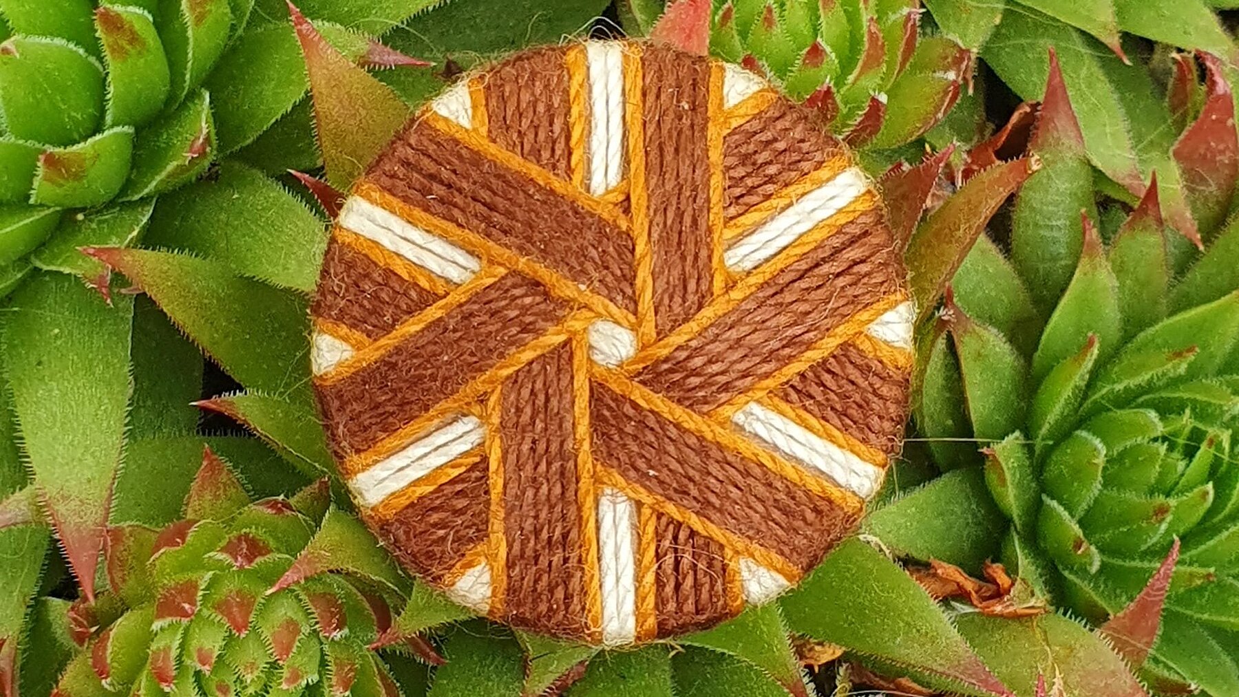 Ein Windradknopf