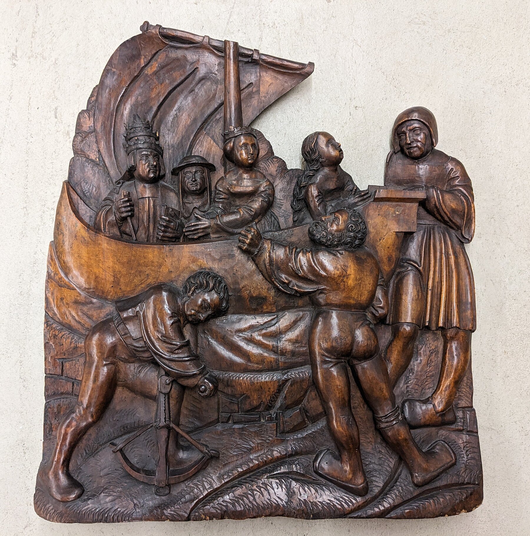 Das Relief mit dem Mayrtyrium der Hl. Ursula