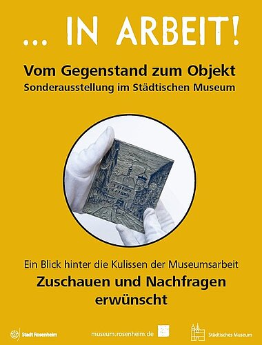 Plakat ...in Arbeit!